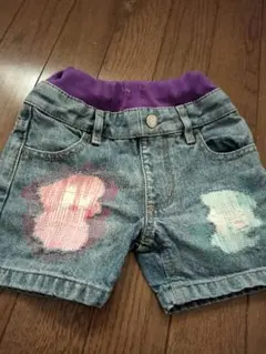 Ｘ-girl stages デニムショートパンツ95cm