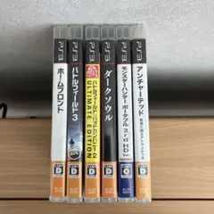 【まとめ売り】PS3 ゲームソフト セット　６本