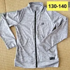 ラッシュガード キッズ 130 140 前開き フードなし ポケット付き