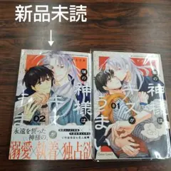 BL新刊　僕の神様はキスがうまい1巻2巻 サガミワカ　2冊セット