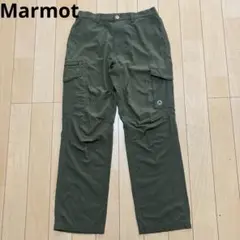 Marmot マーモット　ストレッチパンツ　カーキ　Lサイズのサムネイル