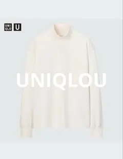 ち*ち様 UNIQLO U ヒートテックコットンタートルネックホワイト M