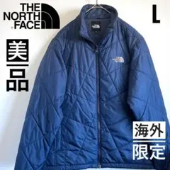 希少　美品　海外限定　ノースフェイス　ダウンジャケット　中綿　ジャケット　L