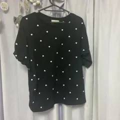 ハート柄　Tシャツ