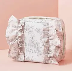 Sweet9月号付録　SNIDEL HOME フリルポーチ