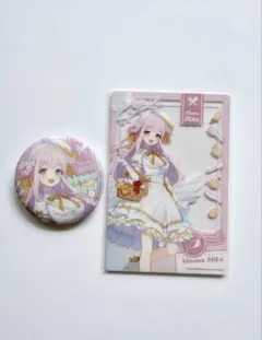 ブルーアーカイブ 中国限定 レイズ 缶バッジ＆カード 聖園ミカ (2