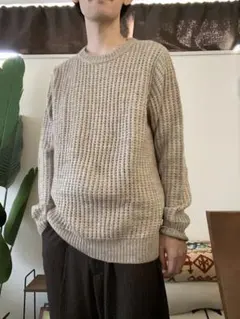 beams ワッフルニット