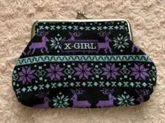 X-GIRL ニットポーチ