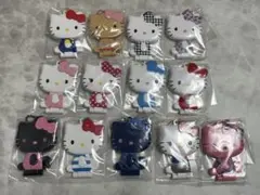 【限定】ハローキティ展 シークレット前髪クリップ りぼん　11個セット 限定】ハローキティ展 シークレット前髪クリップ りぼん 8個セット