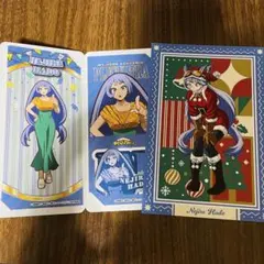 ヒロアカ　ポストカード　波動ねじれ　ねじれ　クリスマス　ステッカー　緑谷　爆豪