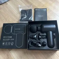 【美品】ドクターエア DOCTORAIR リカバリーガン RG-01 BLACKのサムネイル