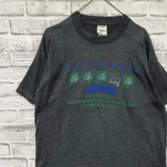 USA製90sヴィンテージTシャツ！シングルステッチグレー古着L0604のサムネイル