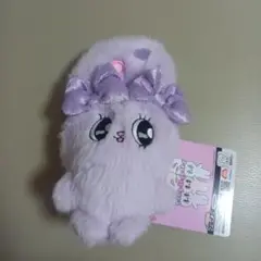 エスターバニー　ポーチぬいぐるみ　紫　パープル