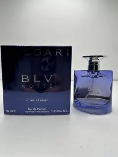 廃盤品　BVLGARI BLV ノッテ 40ml オードパルファム 香水 中古 BVLGARI ブルガリ BLV NOTTE オードパルファム 40ml - メルカリ