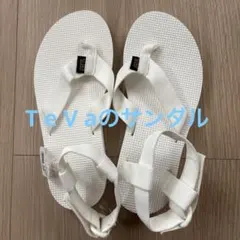 ※汚れ有　Teva スポーツサンダル ホワイト 23.0cmのサムネイル