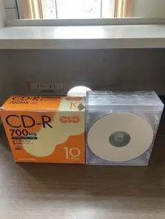 美品！TDK CD-R 700MB 10枚組 インクジェット対応