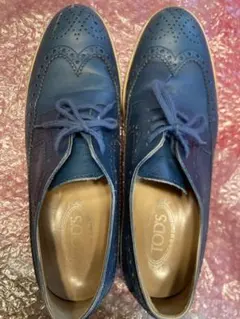 トリッカーズ　サイズ40 tricker's ecovel media ブルー トリッカーズ サイズ40 tricker's ecovel media ブルー - メルカリ
