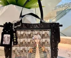 痛バッグ　痛バ　トートバッグ　推し活　缶バッチ　　大容量　A4 デコバッグ