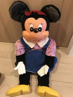 昭和レトロ ミッキー ミニー ぬいぐるみ ヤングエポック ディズニー