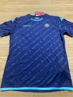 新品kappaプラクティスシャツgaralibero紺