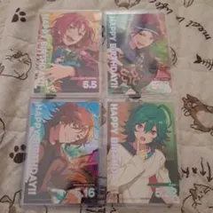 あんスタ　アニカフェ　　バースデーブロマイド　レオ　リンネ　マダラ　ライカ