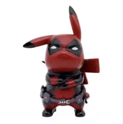 デッドプール風 ピカチュウ フィギュア 約10cm