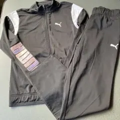 【匿名発送】PUMA ジャージ上下セット 160サイズ ブラック