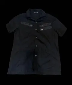 00s archive gimmick zip-up shirt Y2K - メルカリ