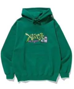 XLARGE グリーン パーカー Lサイズ