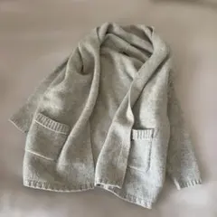 MACPHEE ウールガウンカーディガン