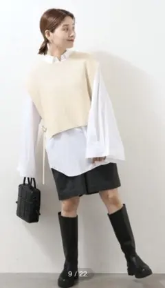 ジャーナルスタンダード　コットンリリーベスト