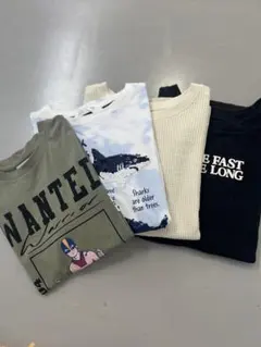 キッズ　まとめ売り　4点セット　130 140 ZARA h&m UNIQLO