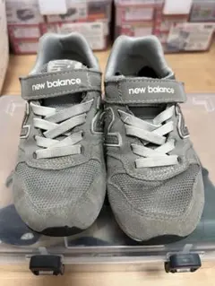 new balance 996 グレー スニーカー ベルクロ　17.5センチ