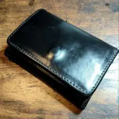 【美品】ホワイトハウスコックス　コインケース　ブラック