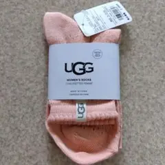 新品　UGG　レディースソックス　ピンク　サイズO/S　お値下げ
