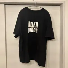ADER ERROR 19SS ブラック Tシャツ