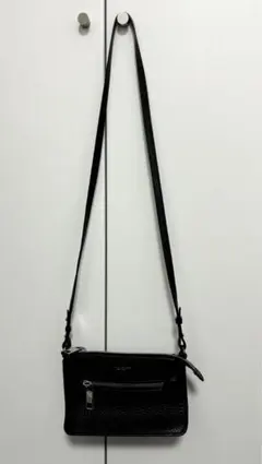 Marc Jacobs 黒 レザー サコッシュ
