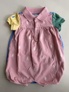 Ralph Lauren 多色ロンパース9M