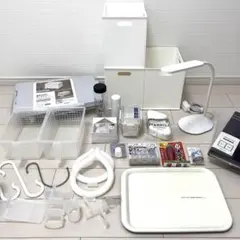 ニトリ 連結できるローキャリー　Nインボックス　LEDデスクライト　ラップホルダのサムネイル