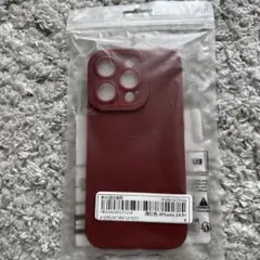 iPhone 14 Pro ワインレッドケース　バーガンディ　可愛い