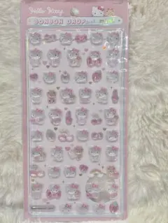 【正規品】ボンボンドロップシールミニ ハローキティ ピンク サンリオ