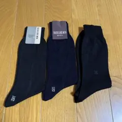 メンズソックス3点セット　25-26cm セリーヌ•BACHELORS