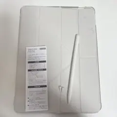 iPad用ケース・タッチペン スリーコインズ パステルカラー アイボリー