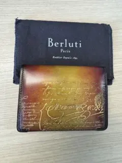 Berluti 名刺入れ カリグラフィー　ゴールデンパティーヌ Berluti 名刺入れ カリグラフィーゴールデンパティーヌ