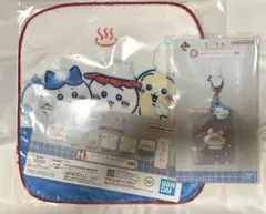 ちいかわ１番くじ F賞 ラバーチャーム モモンガ H賞 タオル