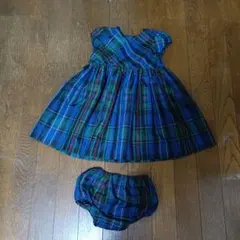 ラルフローレン　子供服　90サイズ　チェック柄ワンピース