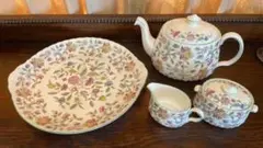 ミントン　ハドンホール　ティーポット、ミルクジャー、シュガーポット　送料込み 楽天市場】ミントン Minton 英国製 ハドンホール ブルー