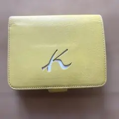 Kitamura 　キタムラ　二つ折り財布　イエロー　黄色