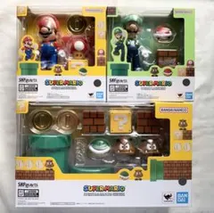 S.H.Figuarts マリオ、ルイージ、スーパーマリオ プレイセット