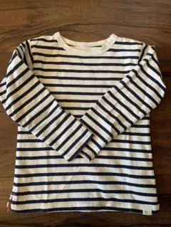 キッズ服　長袖カットソー　ボーダー　110cm beams mini